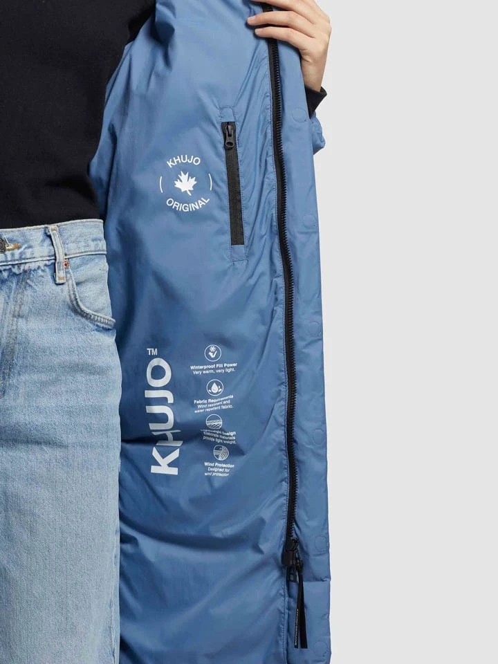 Khujo Wintermantel "Julina Matt" In Blau 9 Khujo Wintermantel "Julina Matt" In Blau – Bild 7