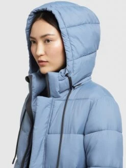 Khujo Wintermantel "Julina Matt" In Hellblau -Khujo khujo wintermantel julina matt in hellblau 4