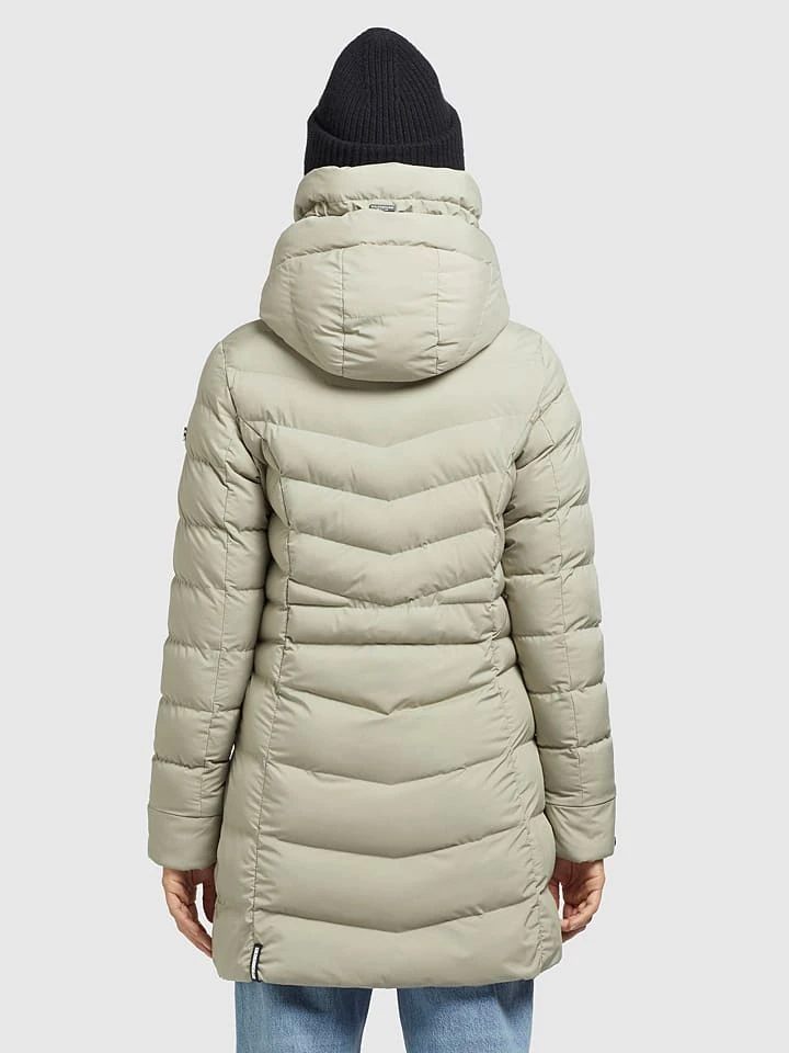 Khujo Wintermantel "Tuhani" In Hellgrün 4 Khujo Wintermantel "Tuhani" In Hellgrün – Bild 2