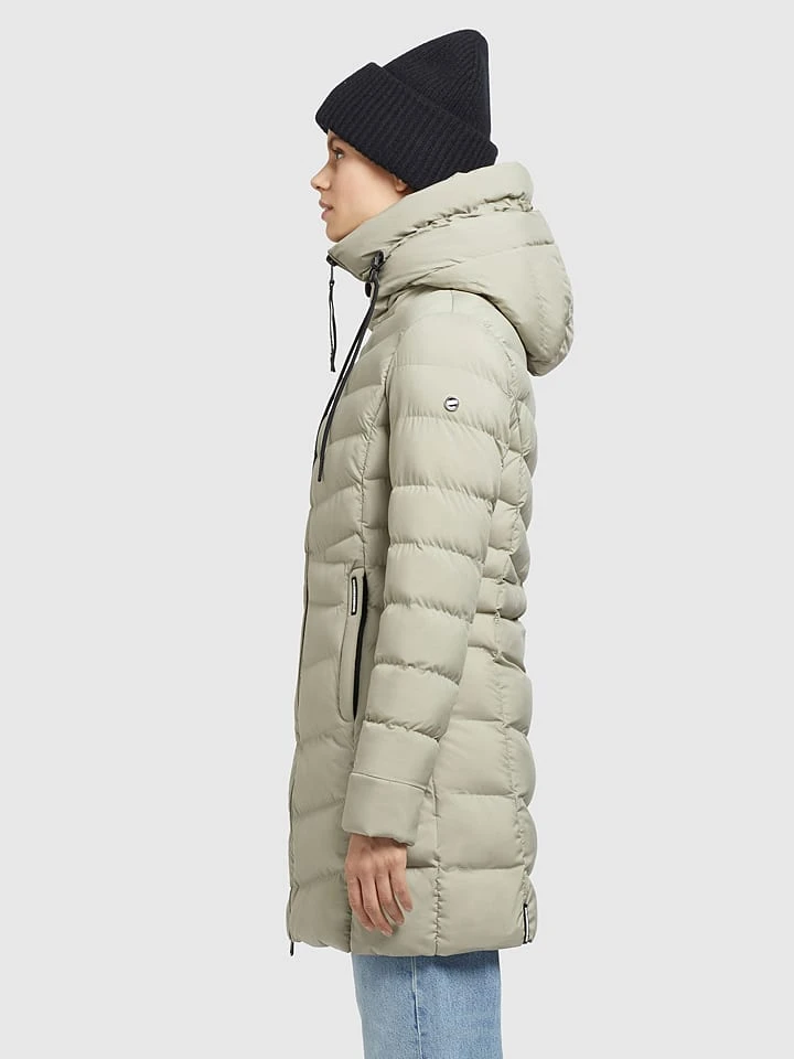 Khujo Wintermantel "Tuhani" In Hellgrün 5 Khujo Wintermantel "Tuhani" In Hellgrün – Bild 3