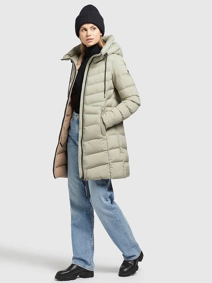 Khujo Wintermantel "Tuhani" In Hellgrün 6 Khujo Wintermantel "Tuhani" In Hellgrün – Bild 4