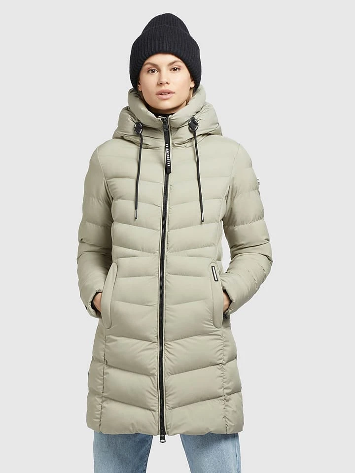 Khujo Wintermantel "Tuhani" In Hellgrün 3 Khujo Wintermantel "Tuhani" In Hellgrün