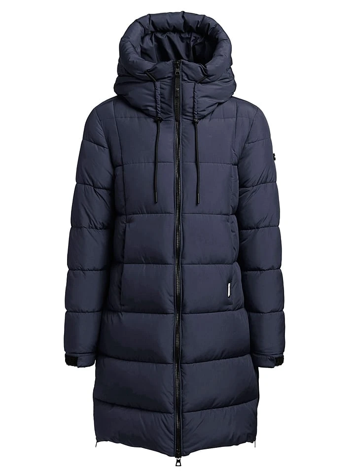 Khujo Wintermantel "Youma" In Dunkelblau 10 Khujo Wintermantel "Youma" In Dunkelblau – Bild 8