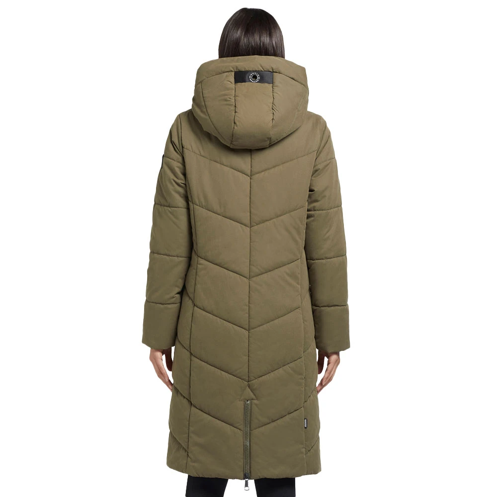 Khujo Aribay 2 Peached Wintermantel Hunter Green Damen 5 Khujo Aribay 2 Peached Wintermantel Hunter Green Damen – Bild 3