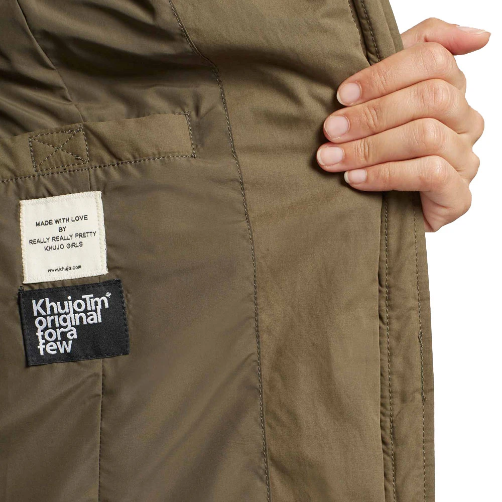 Khujo Aribay 2 Peached Wintermantel Hunter Green Damen 8 Khujo Aribay 2 Peached Wintermantel Hunter Green Damen – Bild 6