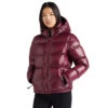 Khujo Camille Fake Down Steppjacken Shiny Wine Damen -Khujo khujo camille fake down 15613k203 664 wine gross
