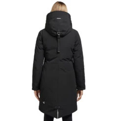 Khujo Charlyn 3 Wintermantel Black Damen -Khujo khujo charilyn 3 1002co223 200 black 02 gross