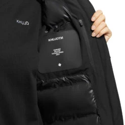 Khujo Charlyn 3 Wintermantel Black Damen -Khujo khujo charilyn 3 1002co223 200 black 05 gross