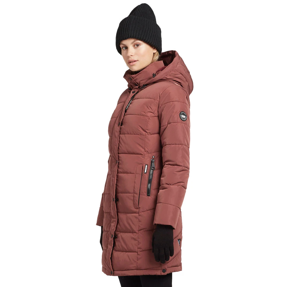 Khujo Delinas 2 Winterparka Rose Red Damen 4 Khujo Delinas 2 Winterparka Rose Red Damen – Bild 2