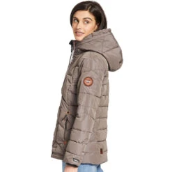 Khujo Elenora Winterjacke Taupe Damen 10 Khujo Elenora Winterjacke Taupe Damen -Khujo khujo elenora jacket 1225jk183 275 taupe 03 grossSWnCcqstK5DLv