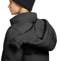 Khujo Emoria Matt Mantel Black Damen -Khujo khujo emoria matt 1167co223 200 04 grossw5WhxZsJtfJRP