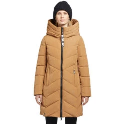 Khujo Formin Kurzmantel Cedar Brown Damen