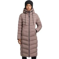 Khujo Ingram 2 Matt Steppmantel Purple Rain Damen