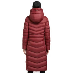 Khujo Ingram Shine Wintermantel Madder Brown Damen -Khujo khujo ingram shine 1214co223 531 madder 02 gross