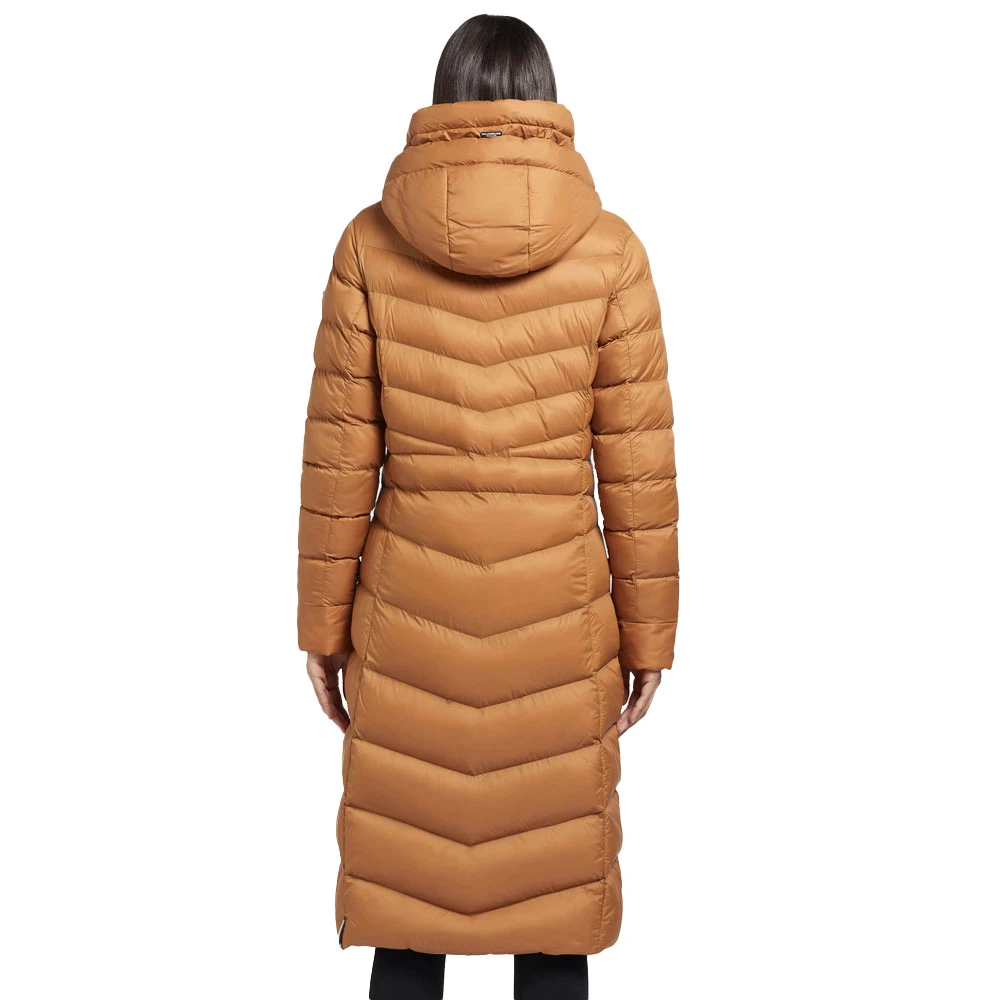 Khujo Ingram Shine Langmantel Sudan Brown Damen 5 Khujo Ingram Shine Langmantel Sudan Brown Damen – Bild 3