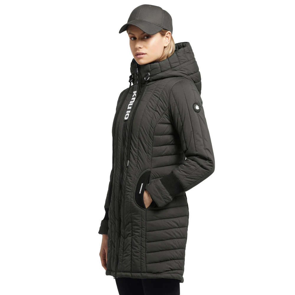 Khujo Jerry Prime 6 Light Steppmantel Olive Damen 4 Khujo Jerry Prime 6 Light Steppmantel Olive Damen – Bild 2