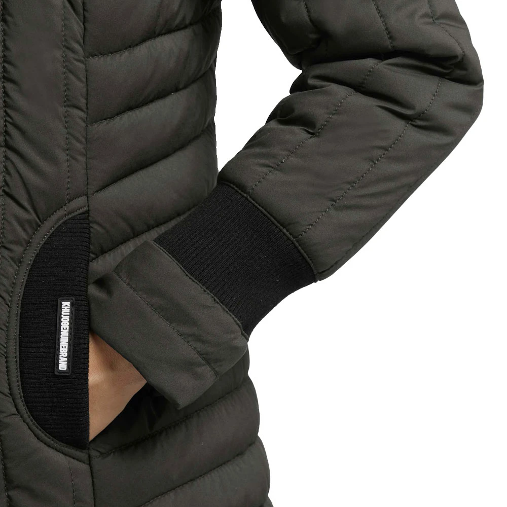 Khujo Jerry Prime 6 Light Steppmantel Olive Damen 8 Khujo Jerry Prime 6 Light Steppmantel Olive Damen – Bild 6