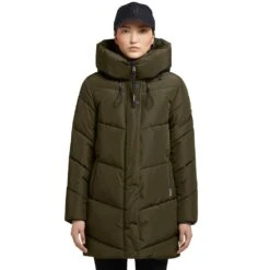 Khujo Jordis 4 Kurzmantel Hunter Green Damen