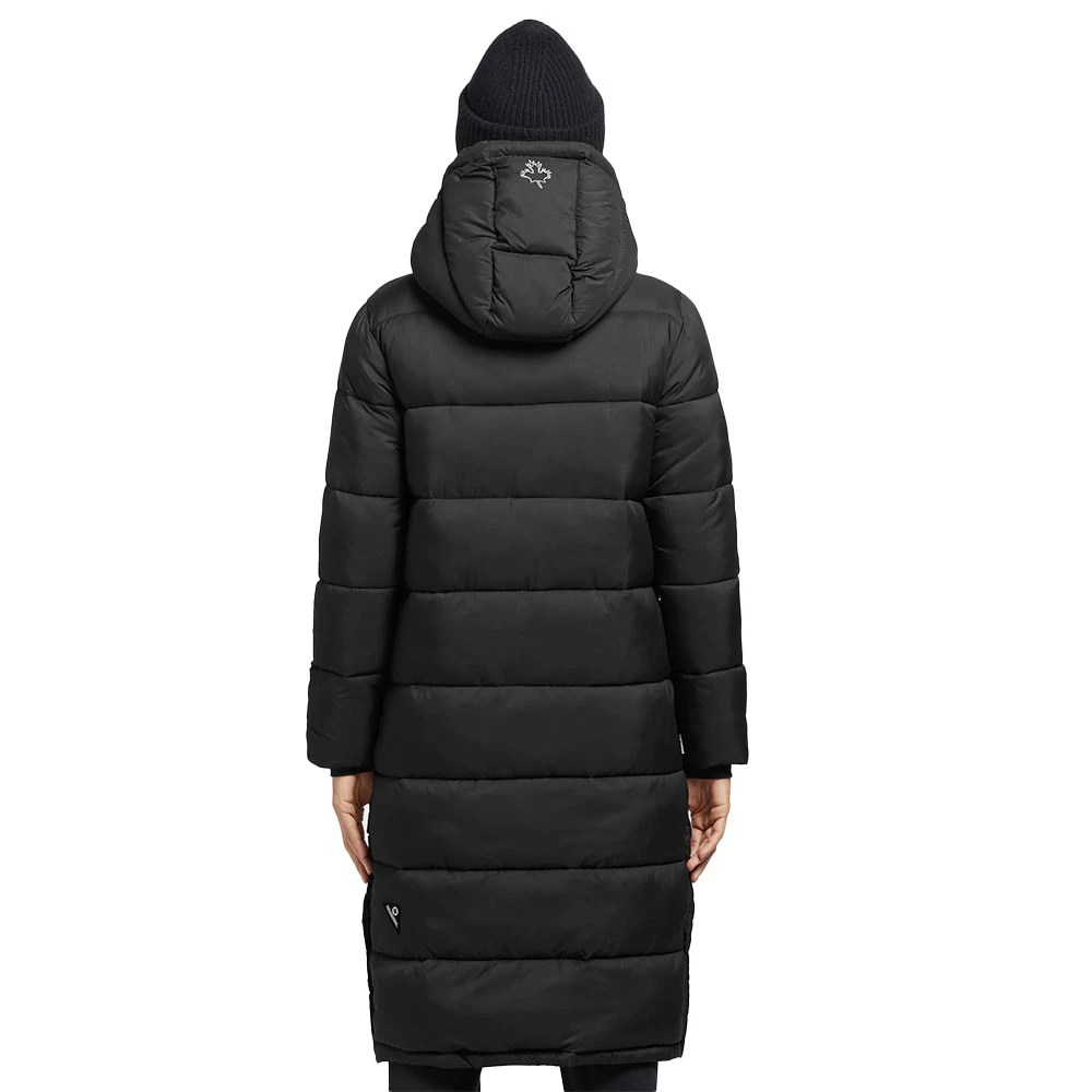 Khujo Julina Matt Wintermantel Black Damen 7 Khujo Julina Matt Wintermantel Black Damen – Bild 5