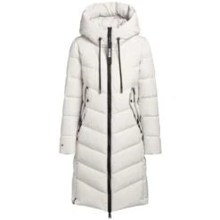 Khujo Klayd Mantel Cotton Cream Damen -Khujo khujo klayd 1071co223 135 06 grossHu4vMXGRi238g