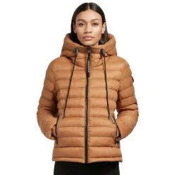 Khujo Lovina Shine Winterjacke Sudan Brown Damen