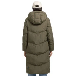 Khujo Sonje 4 Langmantel Hunter Green Damen -Khujo khujo sonje 4 1152co223 333 02 gross