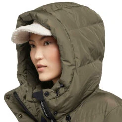 Khujo Sonje 4 Langmantel Hunter Green Damen -Khujo khujo sonje 4 1152co223 333 04 gross