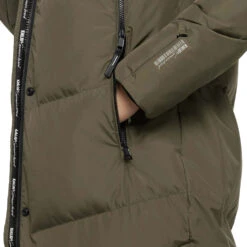 Khujo Sonje 4 Langmantel Hunter Green Damen -Khujo khujo sonje 4 1152co223 333 05 gross