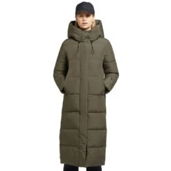 Khujo Soulani 2 Wintermantel Hunter Green Damen