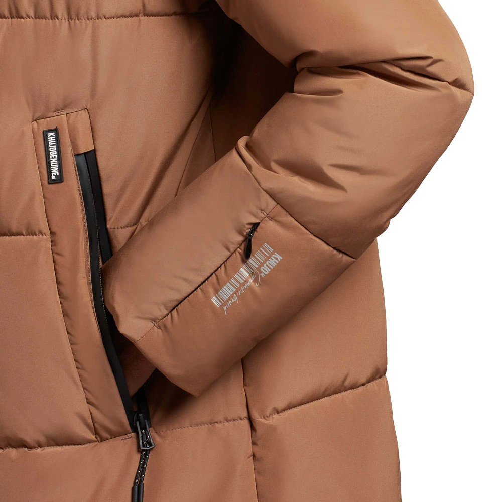 Khujo Soulani Langmantel Camel Damen 8 Khujo Soulani Langmantel Camel Damen – Bild 6