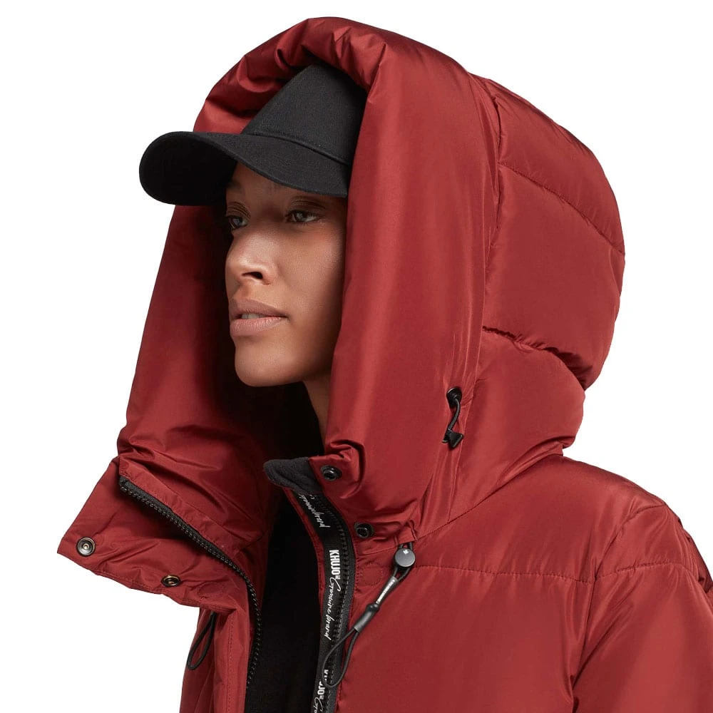 Khujo Soulani Steppmantel Madder Brown Damen 6 Khujo Soulani Steppmantel Madder Brown Damen – Bild 5