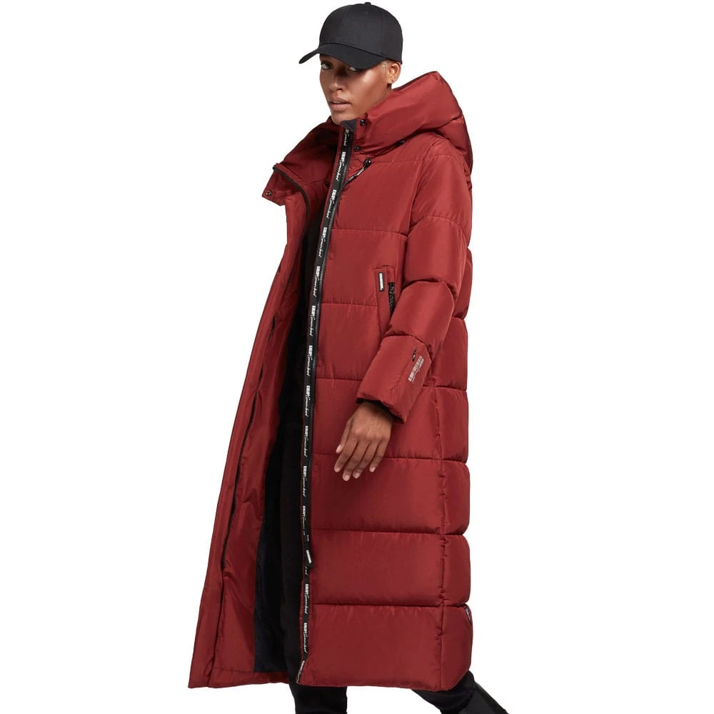 Khujo Soulani Steppmantel Madder Brown Damen 2 Khujo Soulani Steppmantel Madder Brown Damen