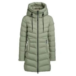 Khujo Tuhani 2 Matt Steppjacke Dark Mint Green Damen -Khujo khujo tuhani matt 1195jk223 378 04 grossgbVxumurTDNBN