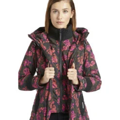 Khujo Tweety Prime 3 Winterjacke Floral Damen -Khujo khujo tweety prime 1402jk193 hu7 03 grossr8rrAAaCSHjDY